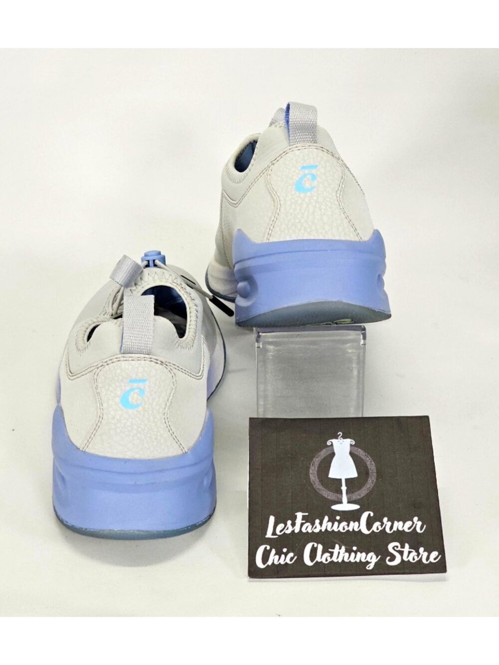 Clove Men's Blue Clarino Grey Matter Nurse Shoes Size 11.5 1805 - Picture 8 of 14